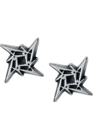 Metallica Orecchino con perno di - Ninja Star Logo - Unisex
