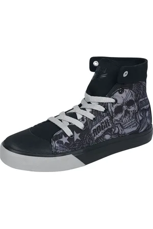 Rock Rebel Sneakers alte di - Trainers with old school cyber skull - EU37 a EU47 - Unisex