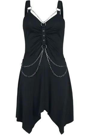 Gothicana Miniabito Gothic di - Short Dress With Chains - S a XXL - Donna