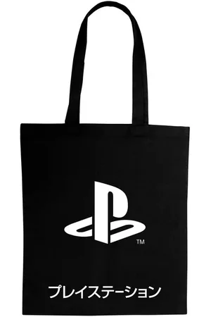 Playstation 3 Borsa Di Tela Gaming di - Black Katakana - Unisex