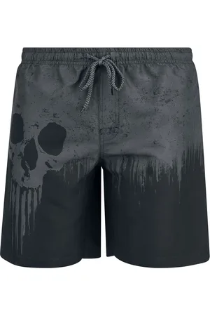 EMP Bermuda di - Swim Shorts With Skull Print - M a XXL - Uomo