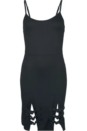 Rock Rebel Miniabito di - Dress with Buckles - S a XXL - Donna