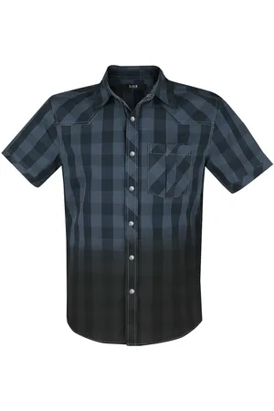 EMP Camicia Maniche Corte di - Space Cowboy - S a 5XL - Uomo