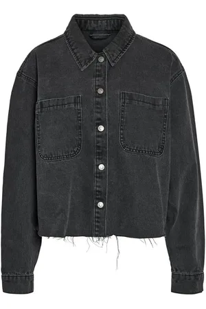 Noisy May Camicia Maniche Lunghe di - NMALVA L/S DENIM SH SHACKET AZ387BL NOOS - XS a XL - Donna