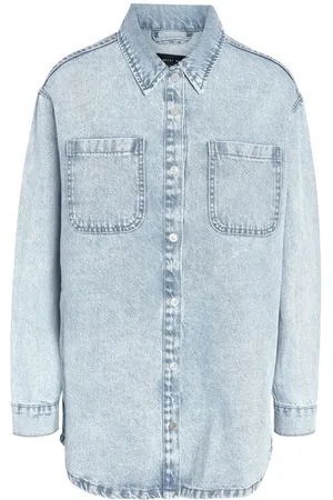 Noisy May Camicia di jeans di - NMalva L/S denim shacket AZ352LB NOOS - XS a XL - Donna