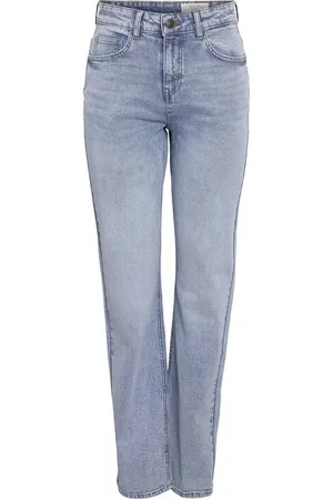 Noisy May Jeans di - NMMONICA HW STRAIGHT JEAN AZ359LB NOOS - W26L32 a W31L34 - Donna