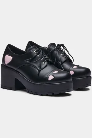 Koi Tacco alto Rockabilly di - Tennin Heart Shoes - EU36 a EU39 - Donna