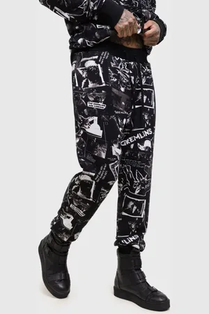Killstar Pantaloni tuta Gothic di - Gremlins - The Gremlins Are Coming Jogger - S a XXL - Uomo