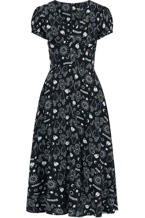 Hell Bunny Abito lungo Rockabilly di - Hello Goodbye Dress - XS a 4XL - Donna