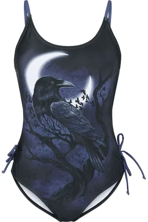 EMP Costume da bagno di - Swimsuit With Moon And Raven - S a XXL - Donna