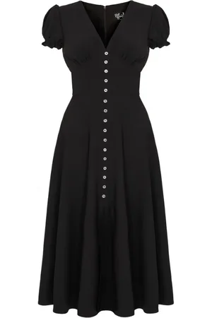 Hell Bunny Abito media lunghezza Rockabilly di - Jinx Dress - XS a 4XL - Donna