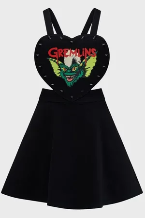 Killstar Miniabito Gothic di - Gremlins - Stripe Pinafore Dress - XS a 4XL - Donna