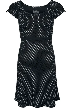 Rock Rebel Miniabito di - Rock Rebel Rockabilly Dress with Spots - S a XXL - Donna
