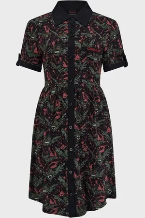 Killstar Miniabito Gothic di - Gremlins - The Gremlins Are Coming Shirt Dress - XS a XXL - Donna