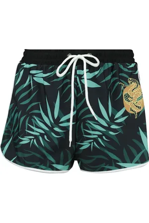 RED by EMP Slip bikini di - Swim Shorts With Palm Trees - S a XL - Donna