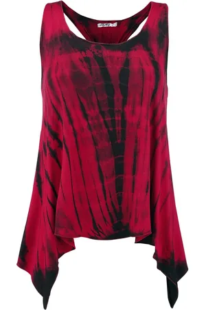 Innocent Top di - Tye Knot Top Red Stripe - S a XL - Donna