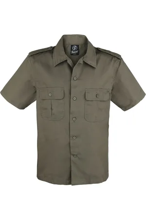 Brandit Camicia Maniche Corte di - 1/2 Maniche Camicia US - M a 7XL - Uomo