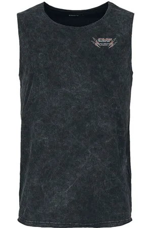 EMP Top di - Vest top with band-shirt-look print - S a L - Uomo