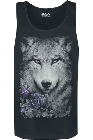 Spiral Canotta Gothic di - Wolf Roses - S a XXL - Uomo