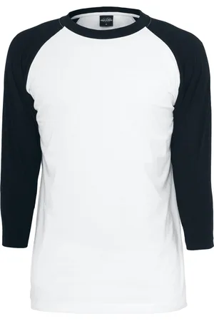 Urban classics Maglia Maniche Lunghe di - Contrast 3/4 Sleeve Raglan Tee - S a 5XL - Uomo