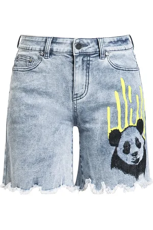 RED by EMP Shorts di - Shorts with Panda Bear Print - 27 a 29 - Donna
