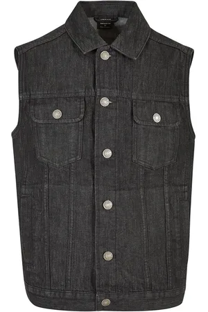 Urban classics Gilet di - Denim Vest - S a 5XL - Uomo