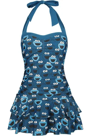 Sesamstraat Bermuda di - Cookie Monster - M a 3XL - Donna