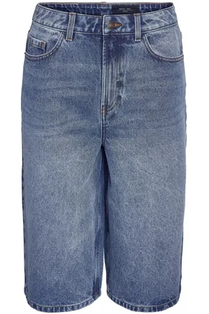 Noisy May Shorts di - Nmlila HW loos denim shorts - XS a S - Donna