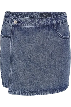 Noisy May Shorts di - NMNoami HW denim skort - XS a M - Donna