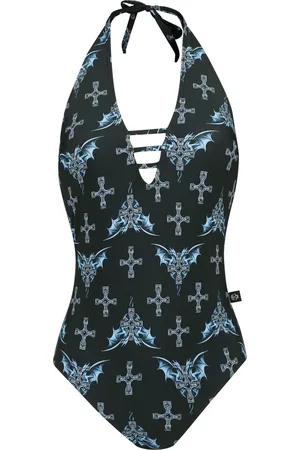 Gothicana Costume da bagno Gothic di - Gothicana X Anne Stokes - Bathing Suit - S a XXL - Donna