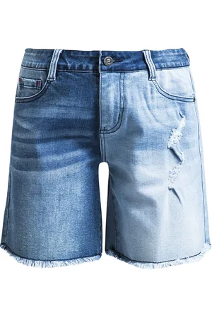 RED by EMP Shorts di - Denim shorts with distressed detailing - 27 a 30 - Donna