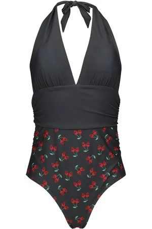 Rock Rebel Costume da bagno di - Skull Cherry Swimsuit - S a XXL - Donna