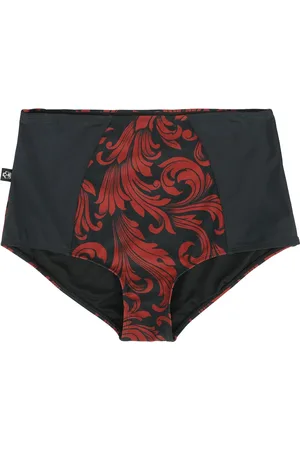 EMP Slip bikini di - High Waist Bikini Bottoms with Ornaments - S a XL - Donna