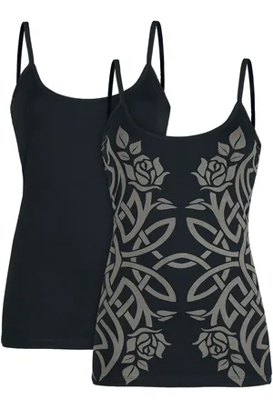EMP Top di - Double Pack Spaghetti-Strap Tops - S a XL - Donna