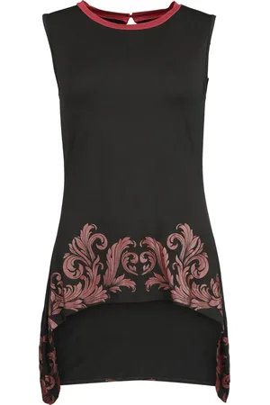 EMP Top di - Top with ornaments print - S a XL - Donna