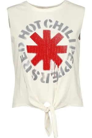 Red Hot Chili Peppers Top di - Amplified Collection - Stencil Asterix - L - Donna