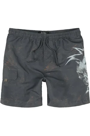 Rock Rebel Bermuda di - Rock Skull Swim Shorts - S a XXL - Uomo
