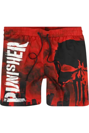 The Punisher Bermuda Disney di - Skull - Red Desaster - S a XXL - Uomo