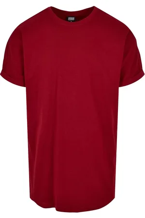 Urban classics T-Shirt di - Long Shaped Turnup Tee - S a 5XL - Uomo
