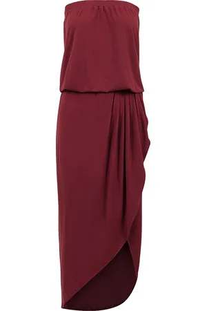 Urban classics Miniabito di - Ladies Viscose Bandeau Dress - XS a 3XL - Donna