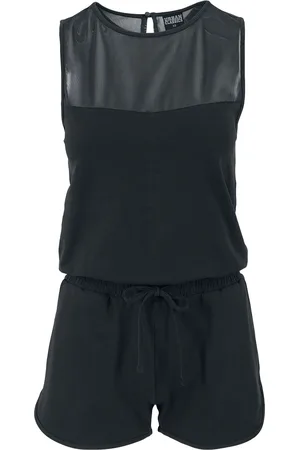 Urban classics Tuta di - Ladies Tech Mesh Hot Jumpsuit - XS a XL - Donna