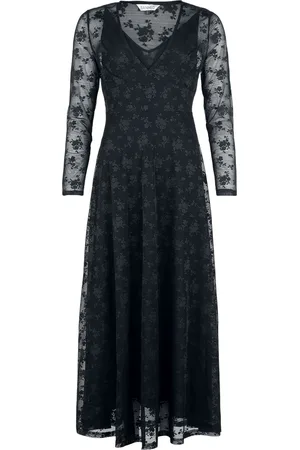 Banned Retro Abito lungo Rockabilly di - Florence Lace Maxidress - XS a 4XL - Donna