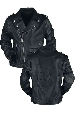 EMP Giacca di pelle Gothic di - The Road Crew - S a XXL - Uomo