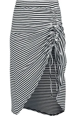 Banned Retro Gonna al ginocchio Rockabilly di - Beach Breeze Skirt - S a 4XL - Donna