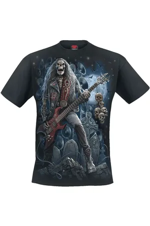 Spiral T-Shirt Gothic di - Grim Rocker - S a 4XL - Uomo