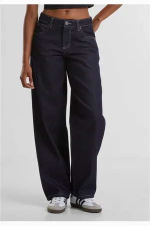 Urban classics Jeans di - Ladies Mid Waist 90´s Jeans - 27 a 32 - Donna