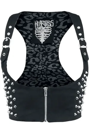 Heartless Gilet Gothic di - Devina - S a XL - Donna