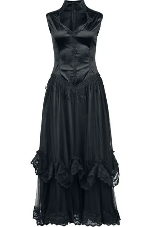 Sinister Gothic Abito lungo Gothic di - Long Gothic Dress - S a XXL - Donna