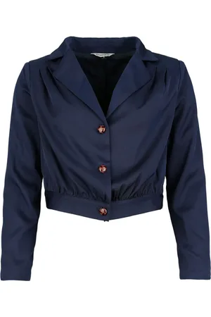 Banned Retro Blazer Rockabilly di - Robyn Plain Jacket - XS a 4XL - Donna