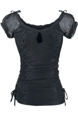 Banned Alternative T-Shirt Gothic di - Spider - M a 4XL - Donna